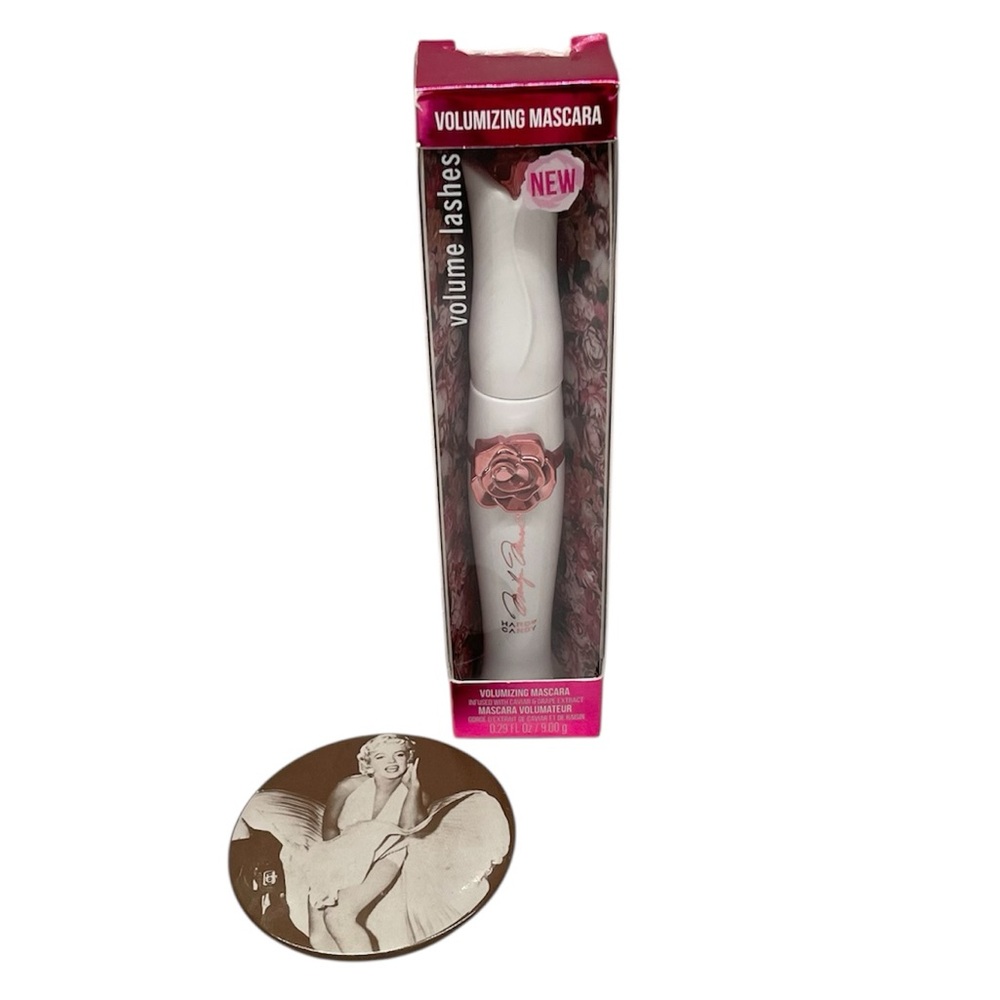 Hard Candy x Marilyn Monroe Volumizing Mascara Caviar infused & Collector Pin - Picture 11 of 11
